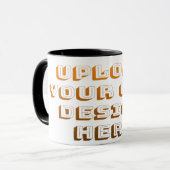 Mug Custom Upload Design Product (Devant gauche)