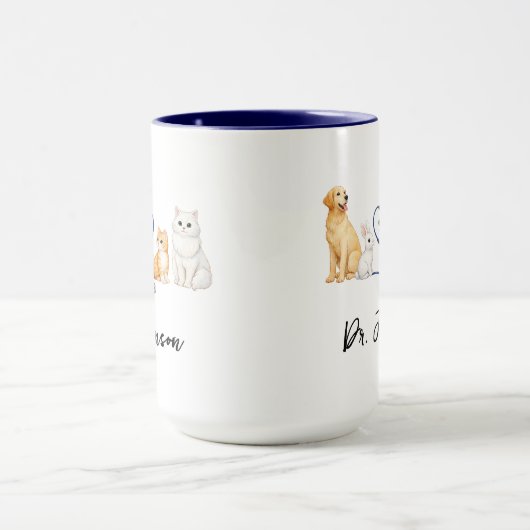 Mug Custom Veterinarian | Personalized  Doctor’s Day (Centre)