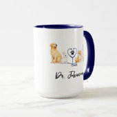 Mug Custom Veterinarian | Personalized  Doctor’s Day (Devant droit)