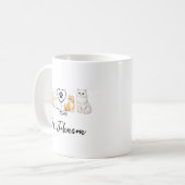 Mug Custom Veterinarian | Personalized  Doctor’s Day (Devant gauche)