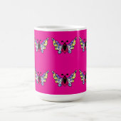 Mug Custom Vibrant Modern Folk Butterfly Art (Centre)