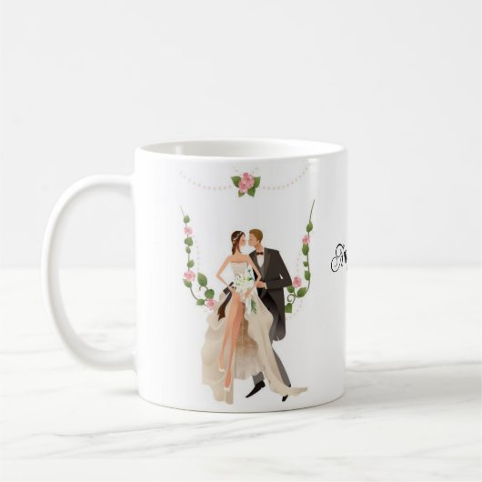 Mug Custom Wedding  (Gauche)