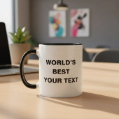 Mug Custom World's Best Personalized Coffee 