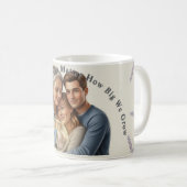 Mug Custom  your family photo Mother's day (Devant droit)