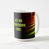 Mug Customisable abstract fun space futurist (Devant droit)