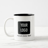 Mug customisé du logo de l'entreprise (Gauche)