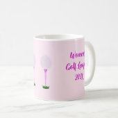 Mug Customisée de la Ligue féminine de golf (Devant droit)