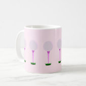 Mug Customisée de la Ligue féminine de golf (Devant gauche)