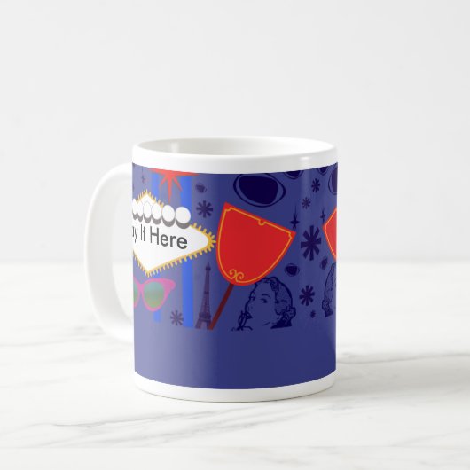 Mug Customiser ces panneaux (Devant gauche)