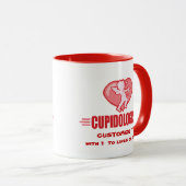 Mug Customiser L'Amour Cupidé (Devant droit)