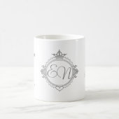 Mug Customiser les noms, initiales et phrase Aimer (Centre)