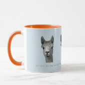 Mug Customisez cet alpaga Alpakka Alpaka Alpaga (Gauche)