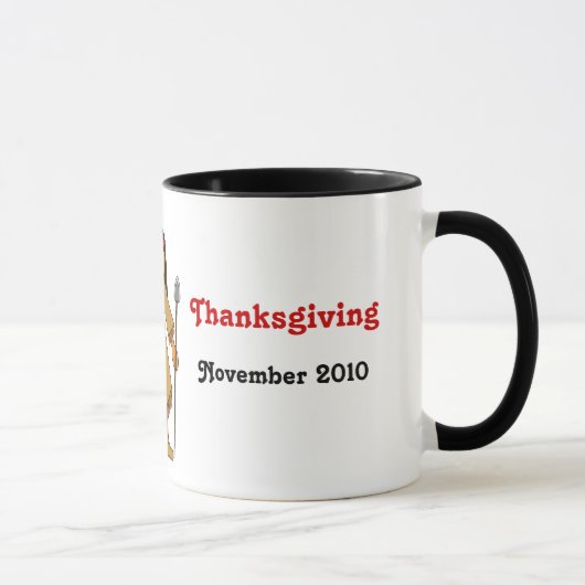 Mug Customisez-moi — Enfants de Thanksgiving (Droite)
