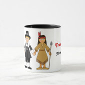 Mug Customisez-moi — Enfants de Thanksgiving (Centre)