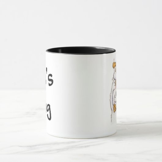 Mug Customisez votre nom ici (Centre)
