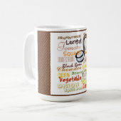Mug Customisez votre pâte à soupe graphique (Devant gauche)