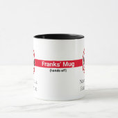 Mug Customisez votre pompier de pompier (Centre)