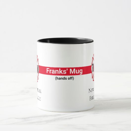 Mug Customisez votre pompier de pompier (Centre)