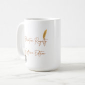 Mug Customizable Education Royalty Caffeine Edition (Devant gauche)