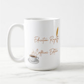 Mug Customizable Education Royalty Caffeine Edition (Gauche)