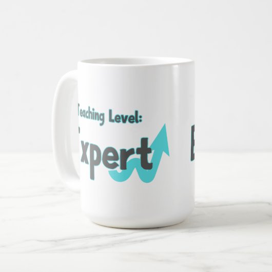 Mug Customizable Expert Level Teaching (Devant gauche)