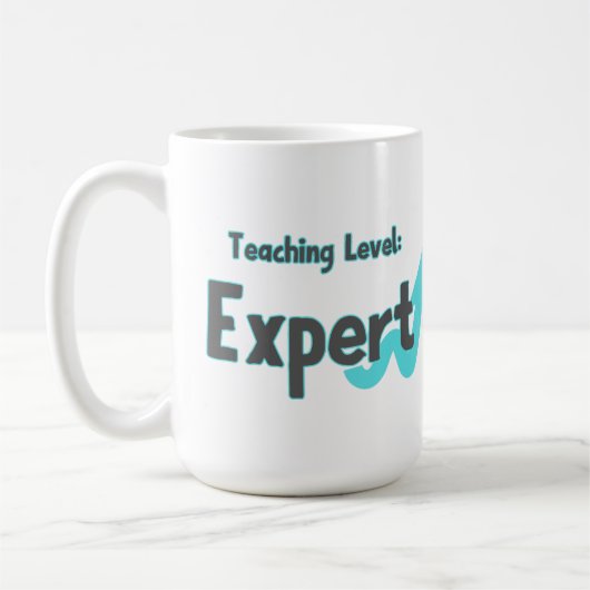 Mug Customizable Expert Level Teaching (Gauche)