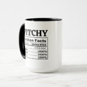 Mug Customizable Feminist Witch Astrology Tarot Custom (Devant gauche)