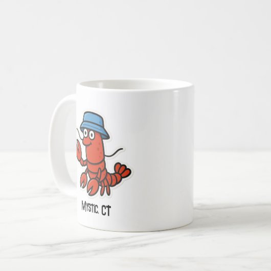 Mug Customizable Lobster  (Devant gauche)