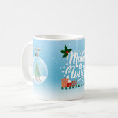 Mug Customizable 'Make a Wish on Christmas' holiday  (Devant gauche)