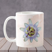 Mug Customizable Purple Passion Flower