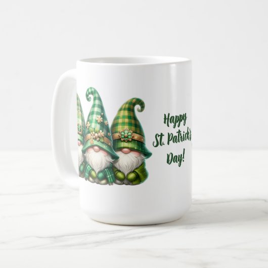 Mug Customizable St. Patrick's Day (Devant gauche)