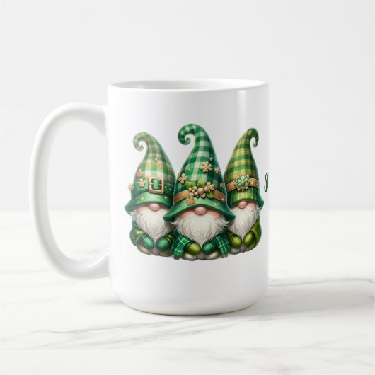 Mug Customizable St. Patrick's Day (Gauche)