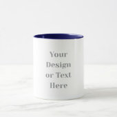 Mug Customizable Your Design or Text Here Personalized (Centre)