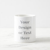 Mug Customizable Your Design or Text Here Personalized (Centre)