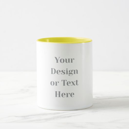 Mug Customizable Your Design or Text Here Personalized (Centre)