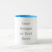 Mug Customizable Your Design or Text Here Personalized (Centre)