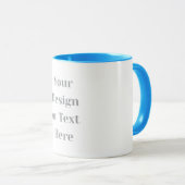 Mug Customizable Your Design or Text Here Personalized (Devant droit)
