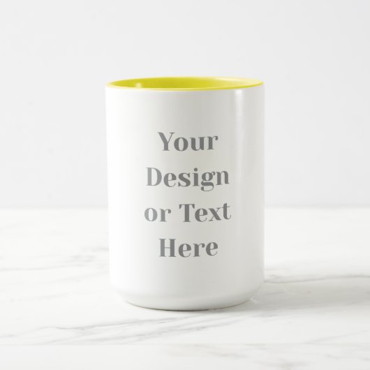 Mug Customizable Your Design or Text Here Personalized (Centre)