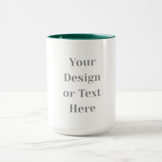 Mug Customizable Your Design or Text Here Personalized (Centre)