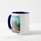 Mug Customize Firewood Service Business Promotional (Devant gauche)