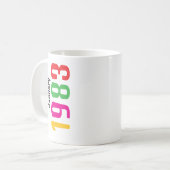 Mug Customized Birthday Month and Year Gift (Devant gauche)