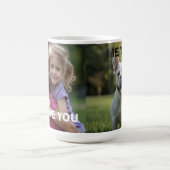 Mug Customized with 2 and text (Centre)