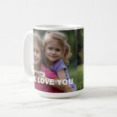 Mug Customized with 2 and text (Devant gauche)