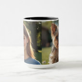 Mug Customized with two photos (Centre)