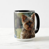 Mug Customized with two photos (Devant droit)