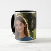 Mug Customized with two photos (Devant gauche)