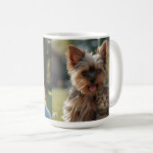 Mug Customized with two photos (Devant droit)