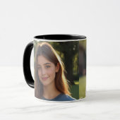 Mug Customized with two photos (Devant gauche)