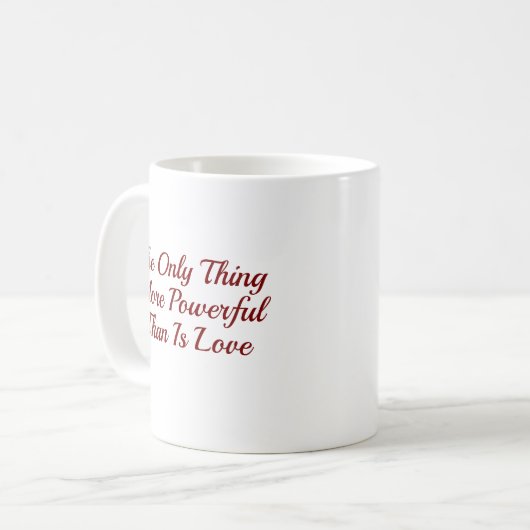 Mug Customized Your Own Quotes Stylish Modern Minimal  (Devant gauche)