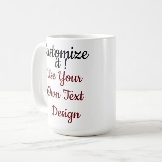 Mug Custum (Devant gauche)